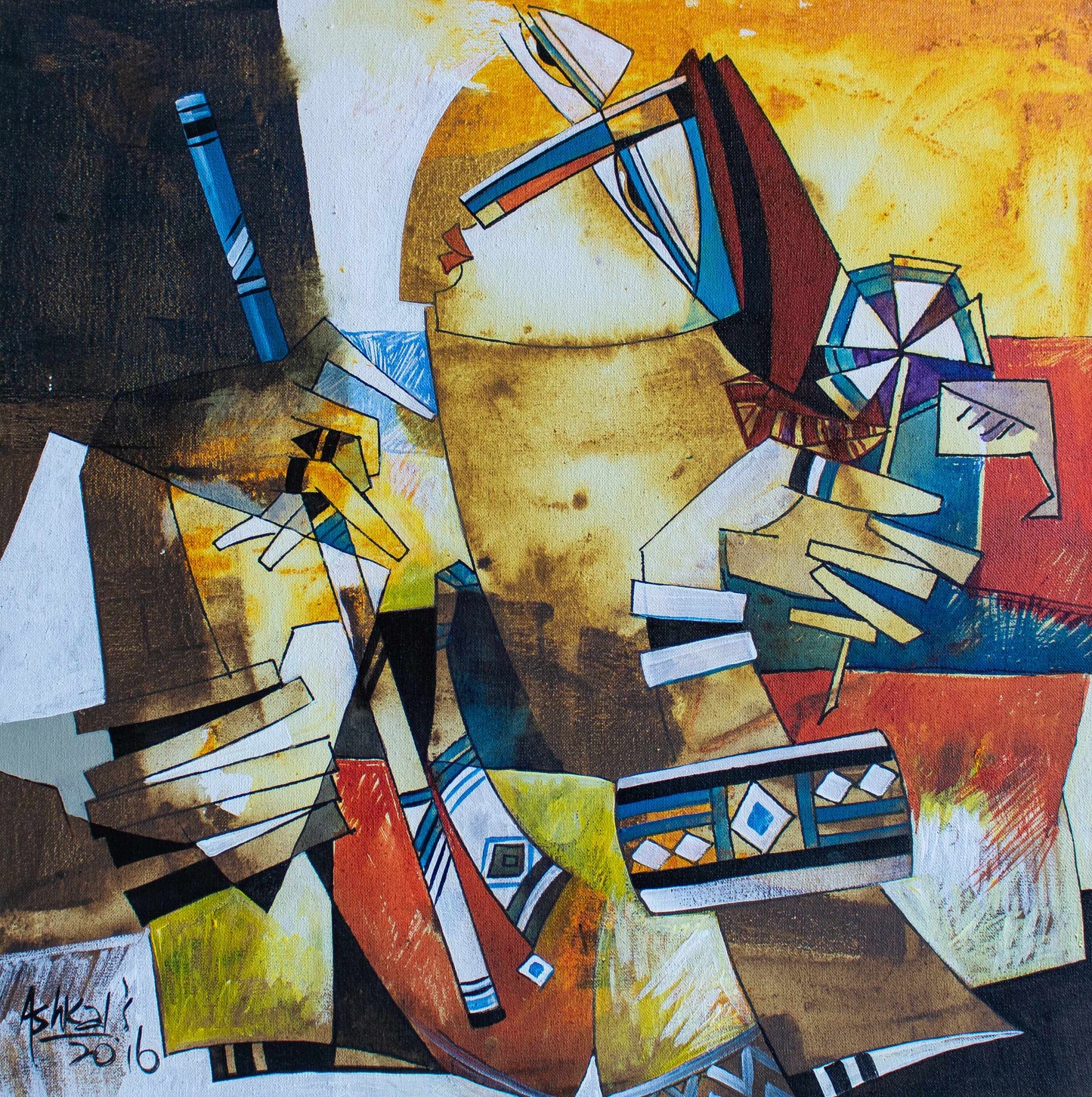 Ashkal | 18 x 18 inches