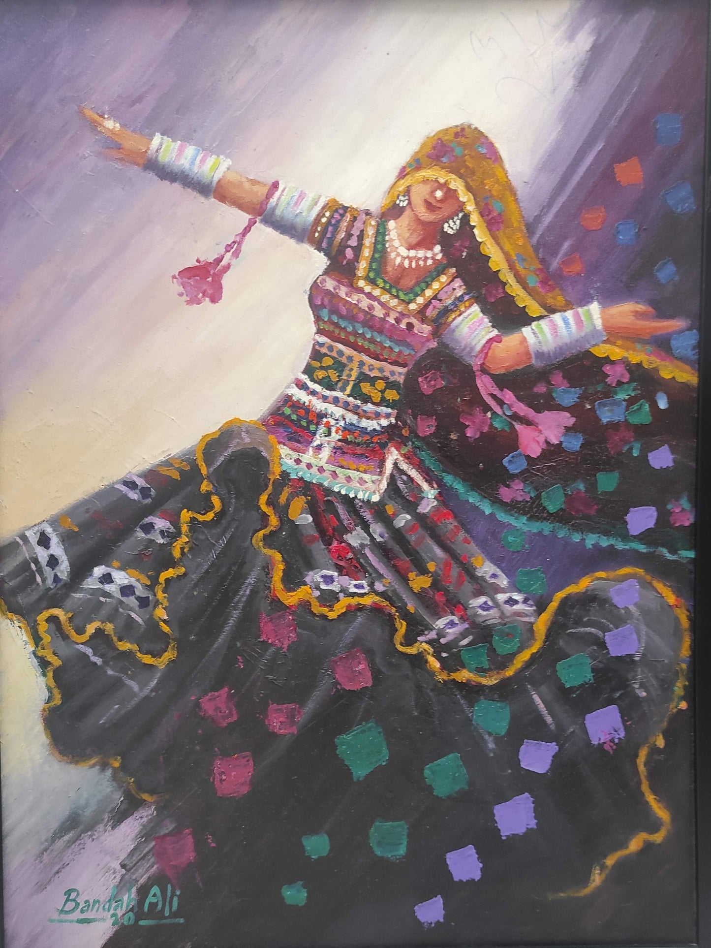 Tharri Women | Bandah Ali | 18 x 24 inches