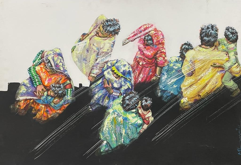 Hussain Chandio | 24 x 36 inches