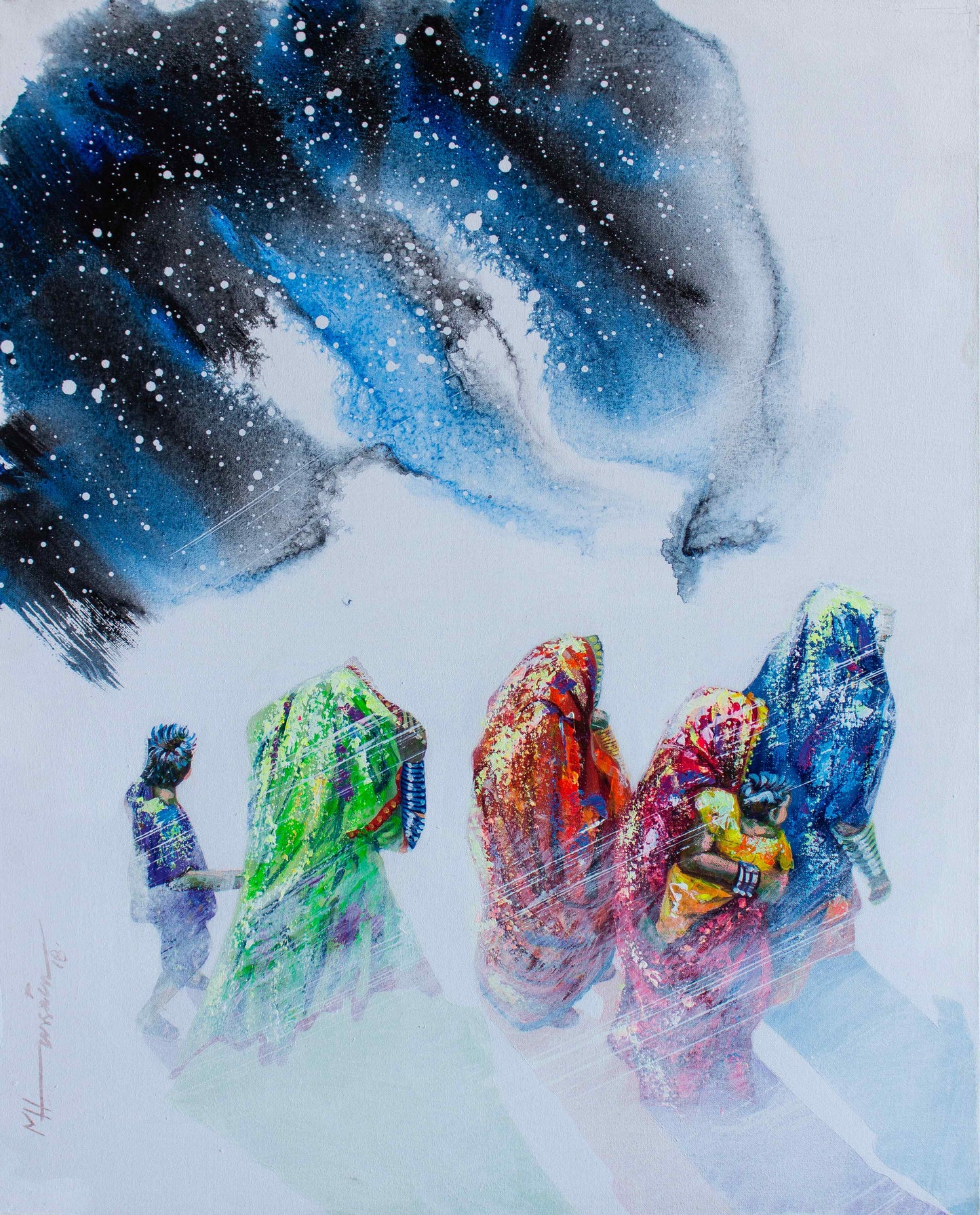 Hussain Chandio | 24 x 30 inches