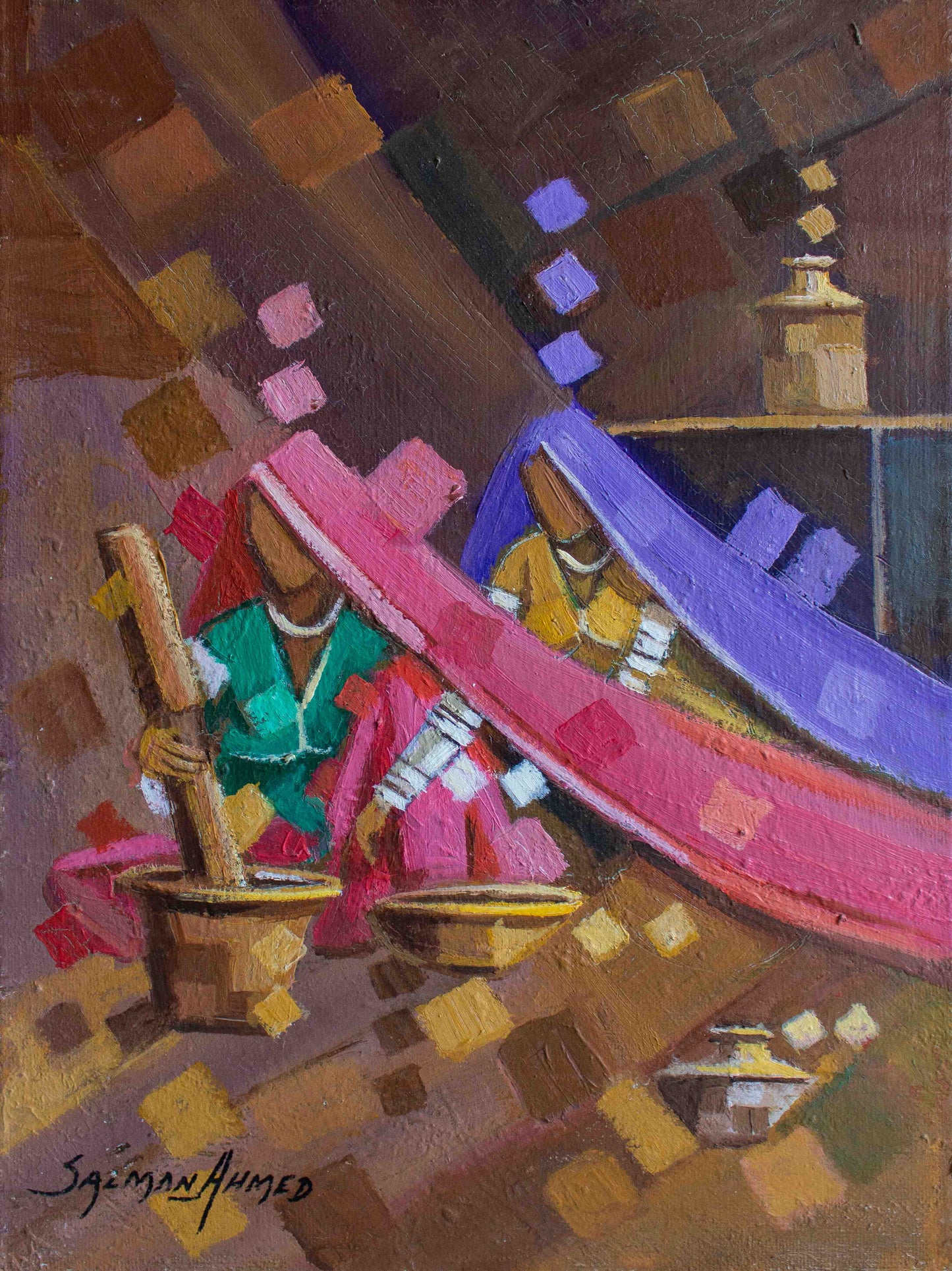 Salman Ahmed | 9 x 12 inches