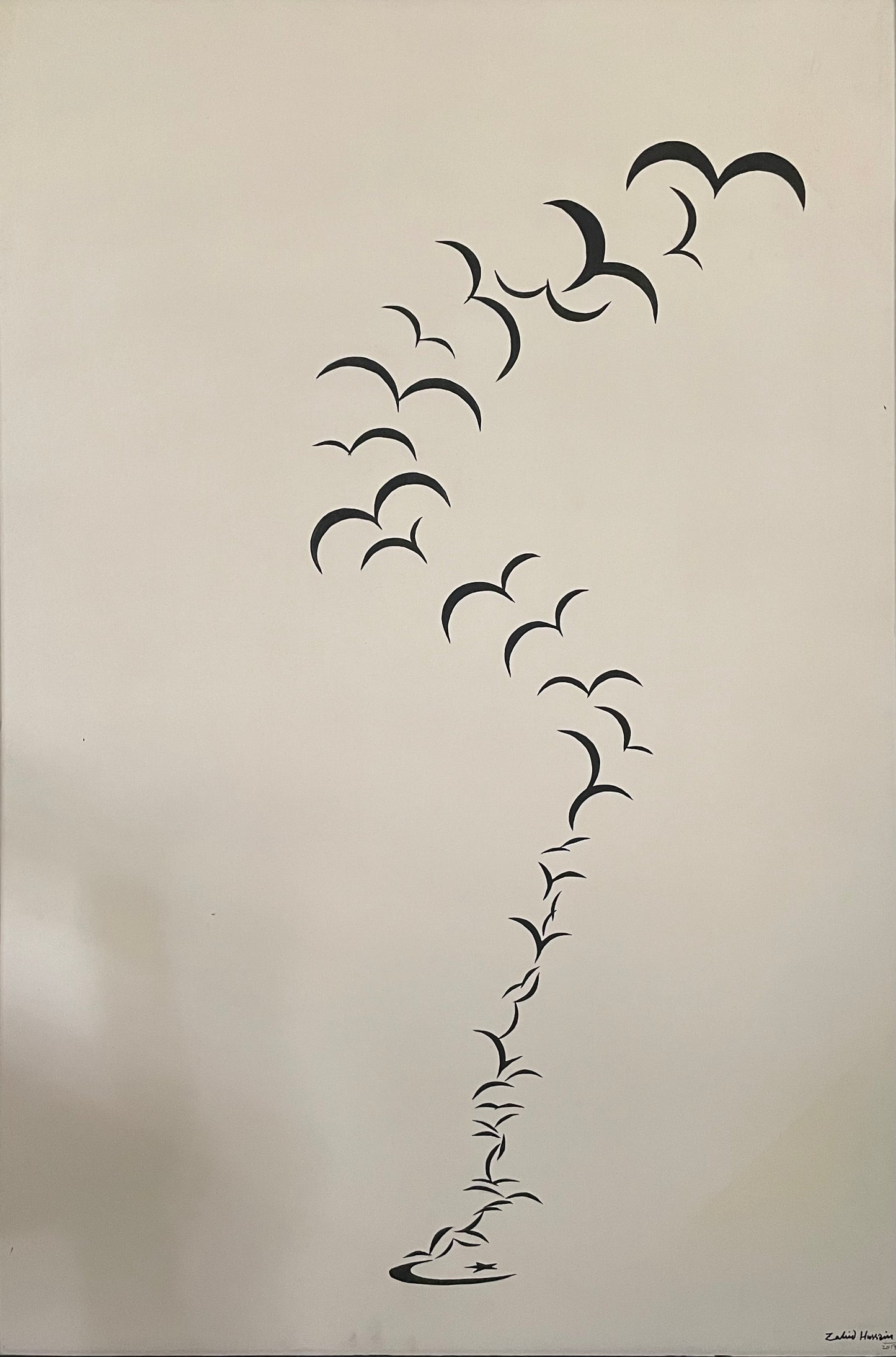 Zahid Soomro | 30 x 48 inches