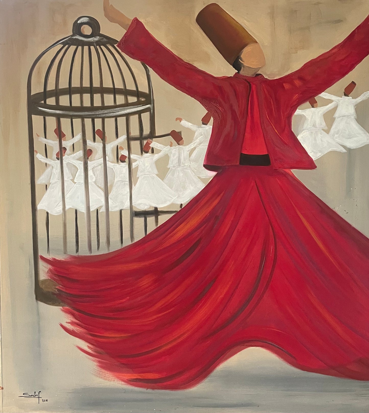 Sadaf Farasat | 36 x 48 inches