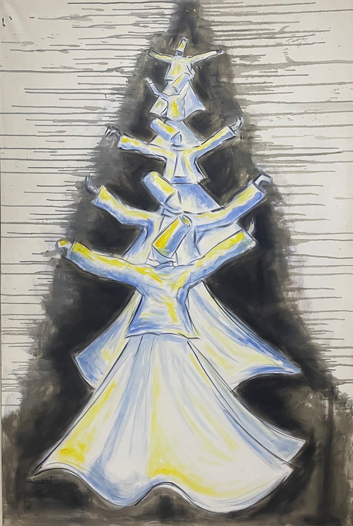 Sadaf Farasat | 48 x 70 inches