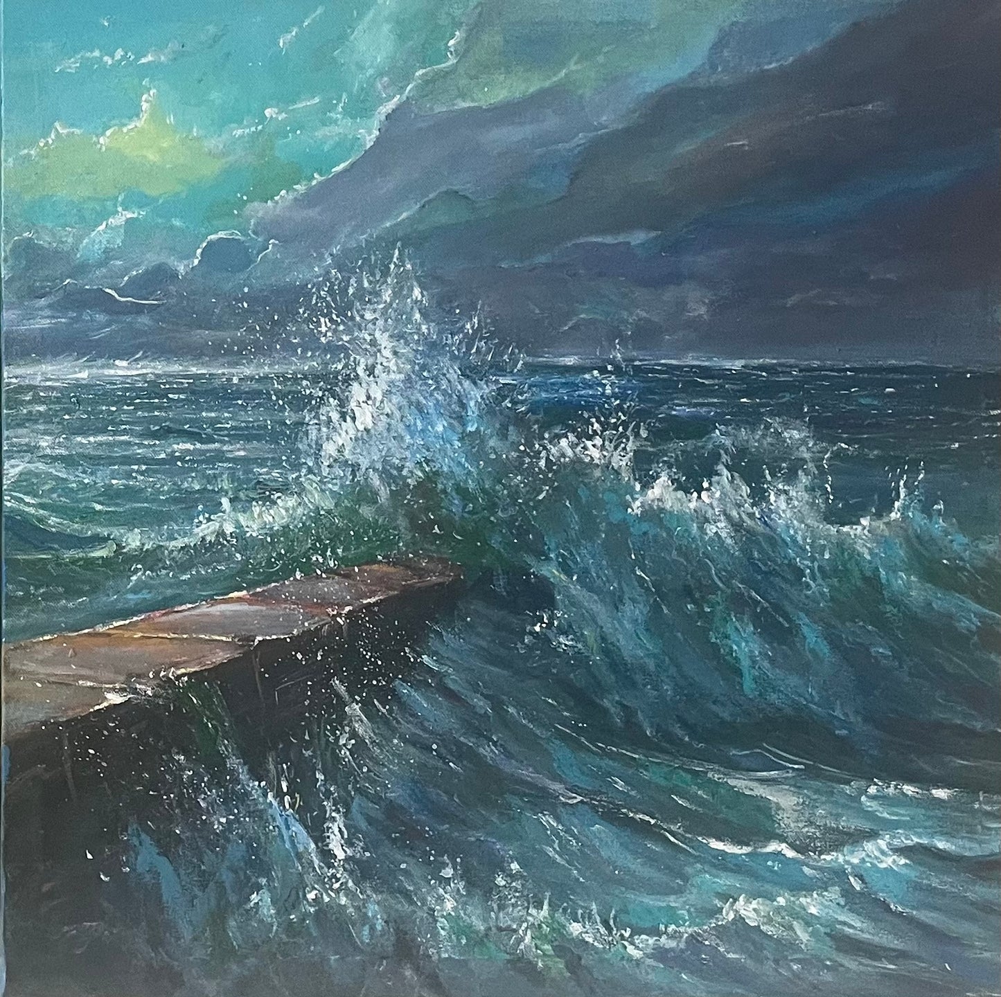 Salman Ahmed | 18 x 18 inches