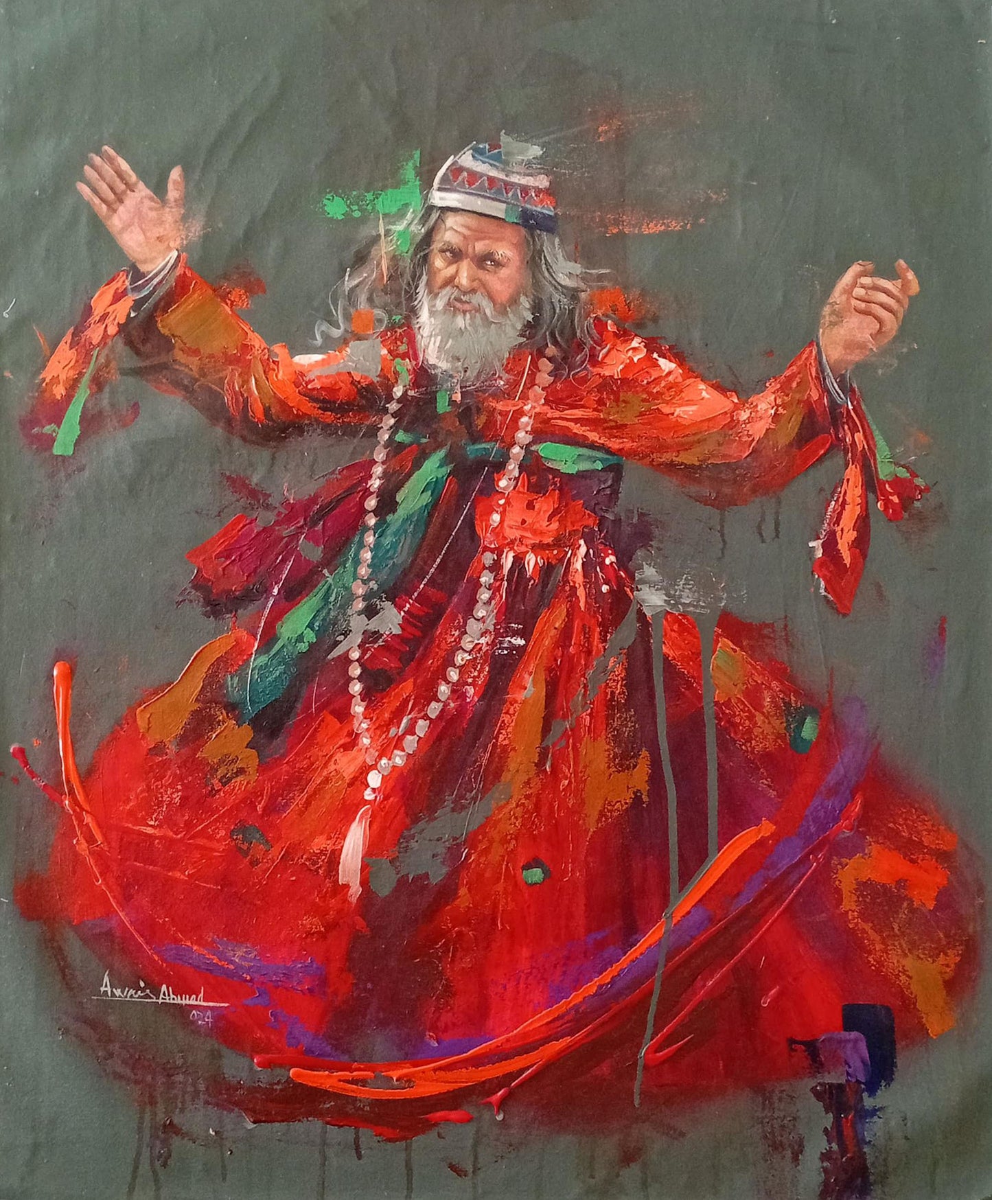 Awais Ahmad | 28 x 34 inches