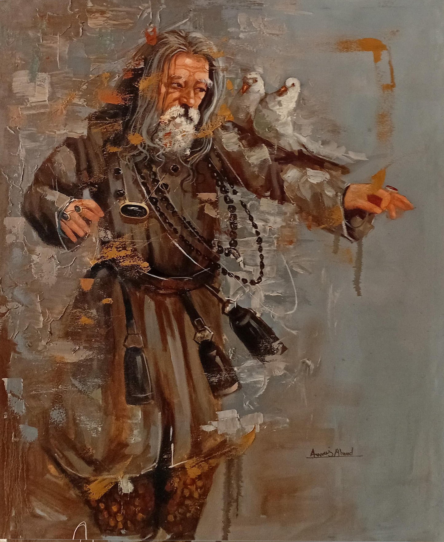 Awais Ahmad | 33 x 42 inches