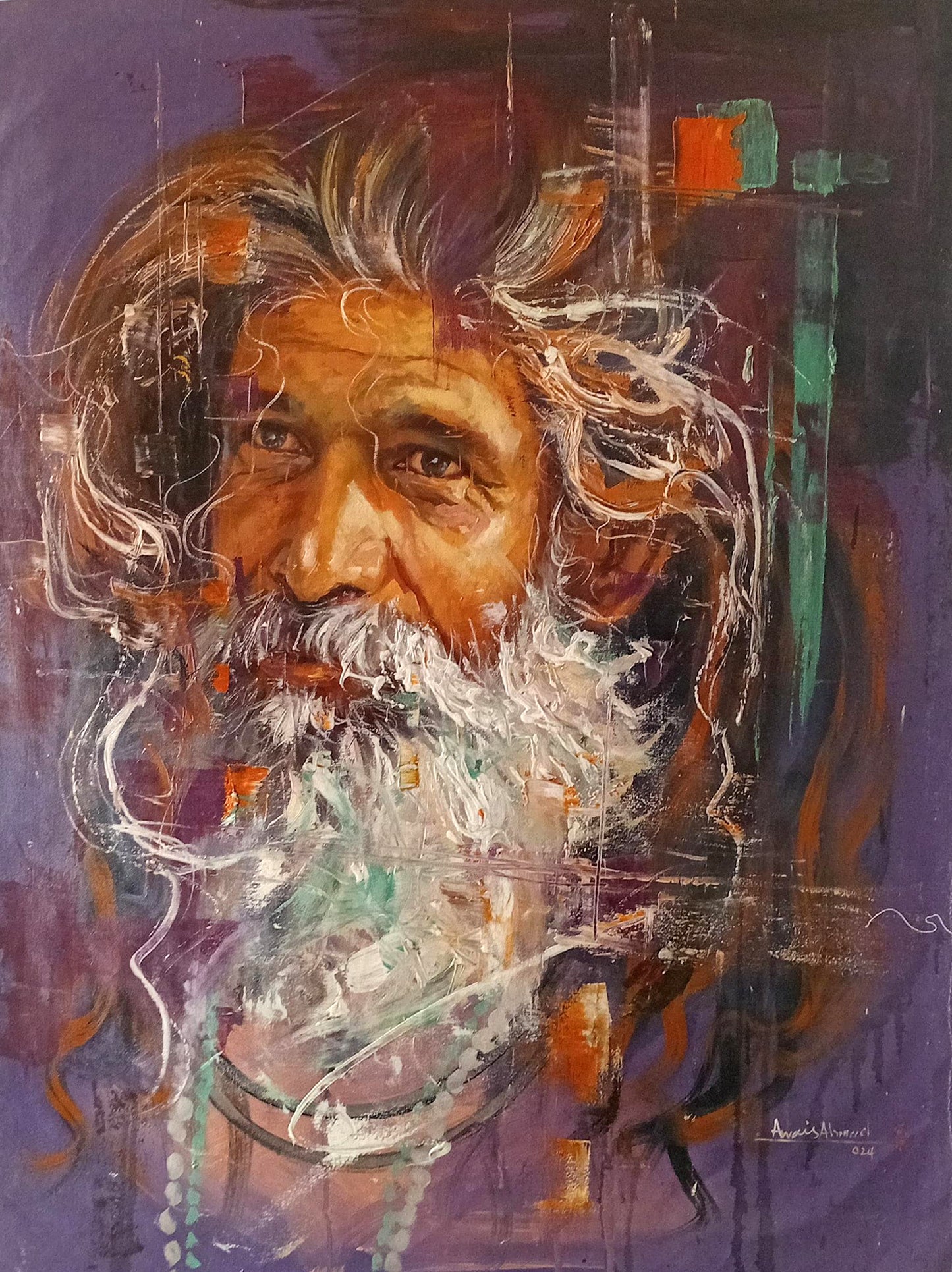 Awais Ahmad | 32 x 42 inches
