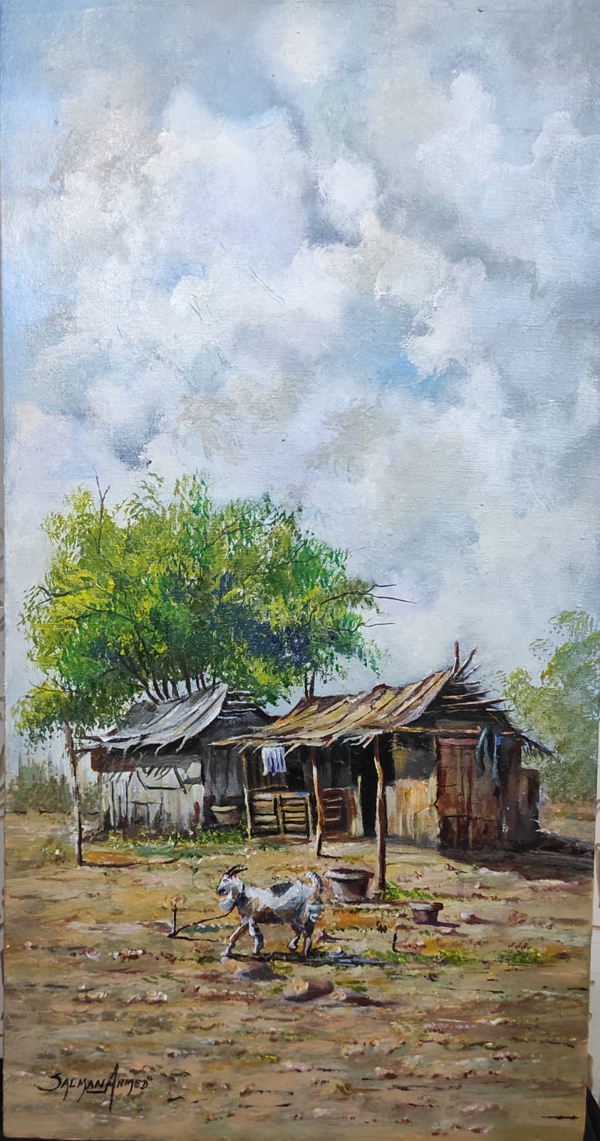 Salman Ahmed | 15 x 29 inches