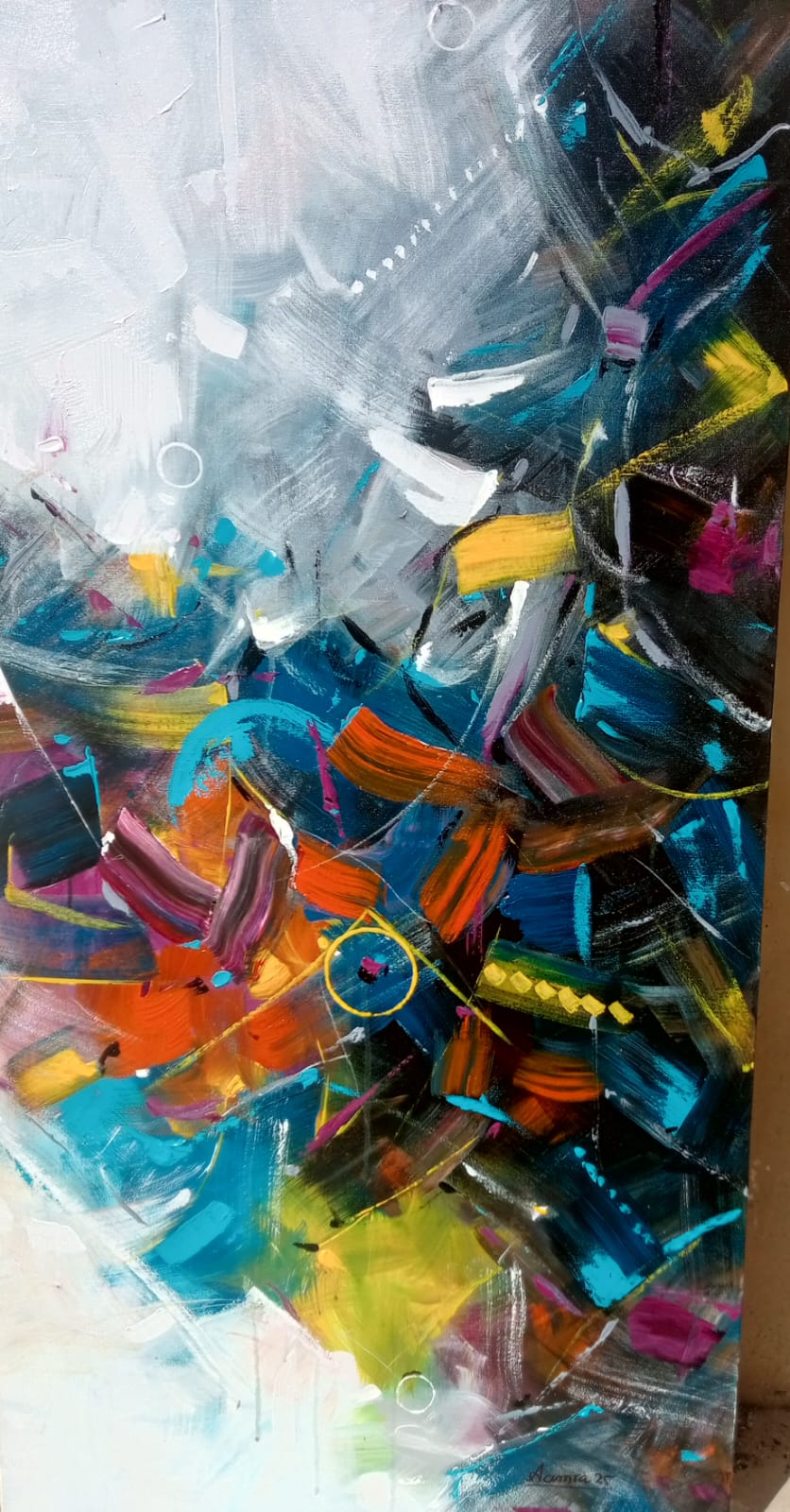 Aamra Zainab | 24 x 48 inches