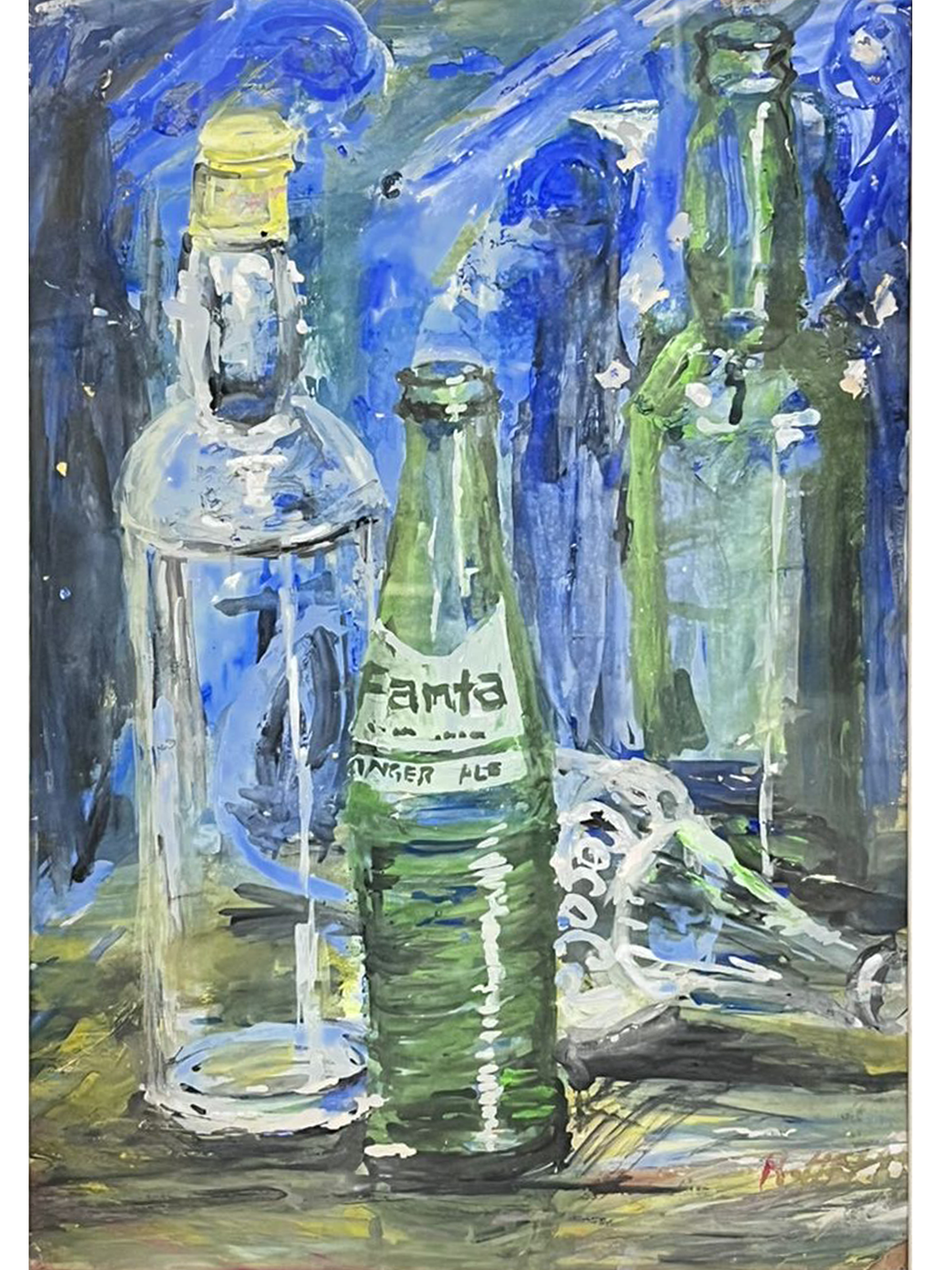 Reflection of Glass | Najmi Hasan | 11 x 16 inches