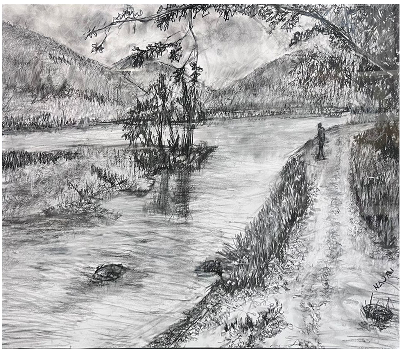 Lake District,UK | Najmi Hasan | 22 x 29 inches