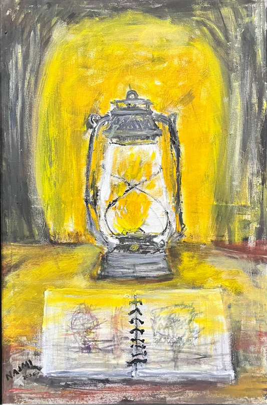 Lantern | Najmi Hasan | 24 x 36 inches