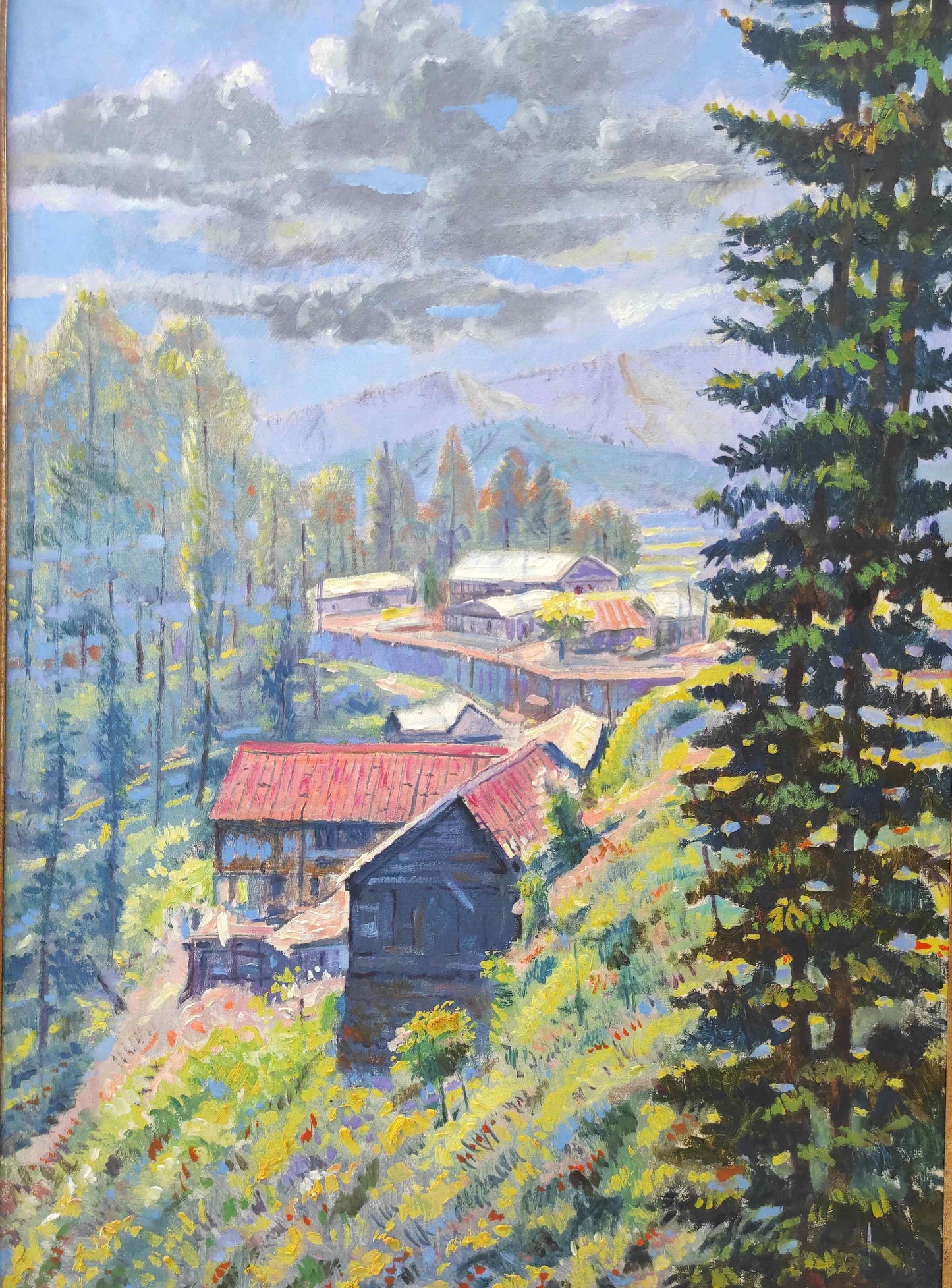 Nathiya Gali (Murree) | Ghulam Mustafa | 36 x 48 inches