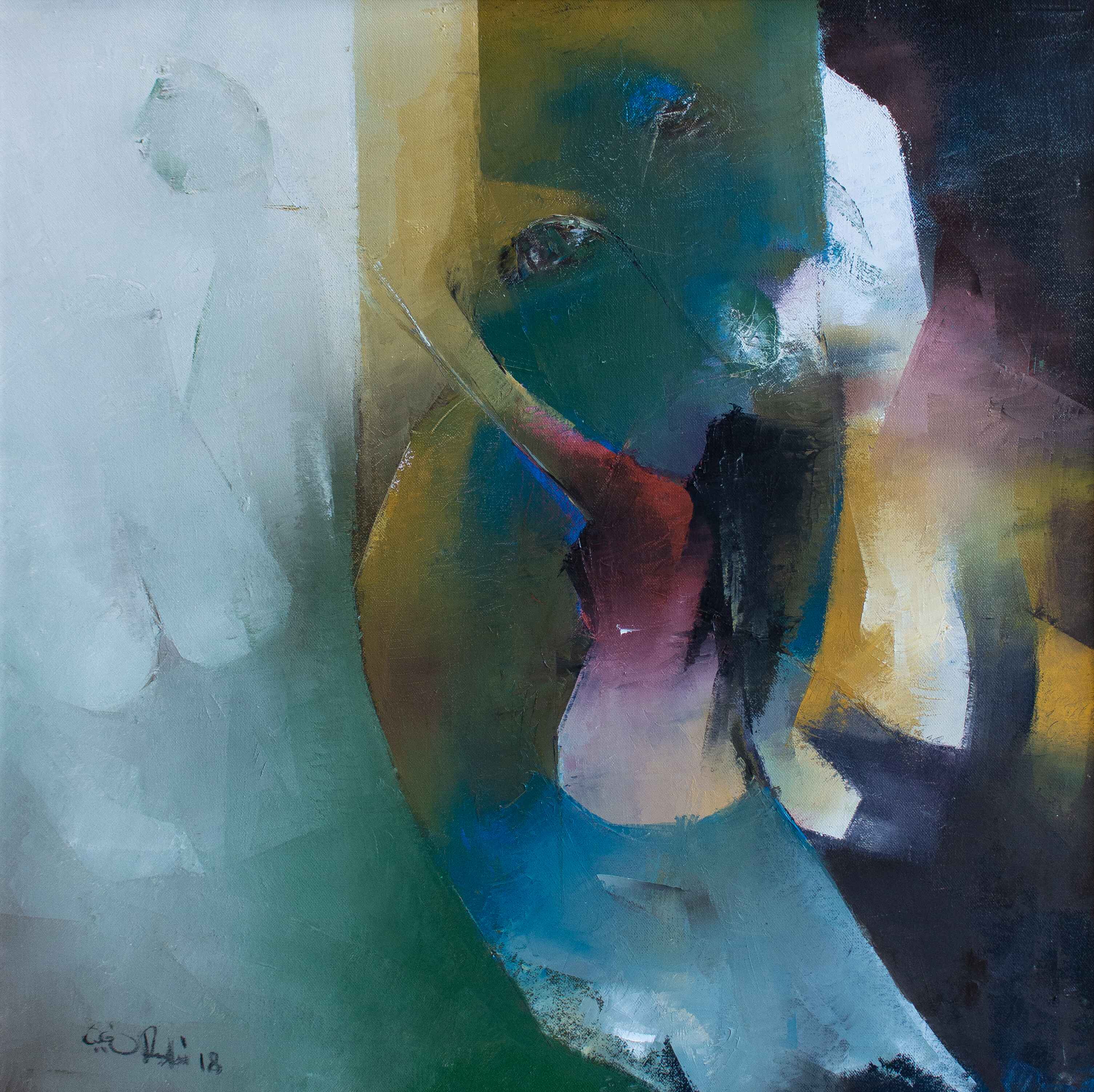 Raiz Rafi Riaz Rafi | 24 x 24 inches – ArtKaam Gallery