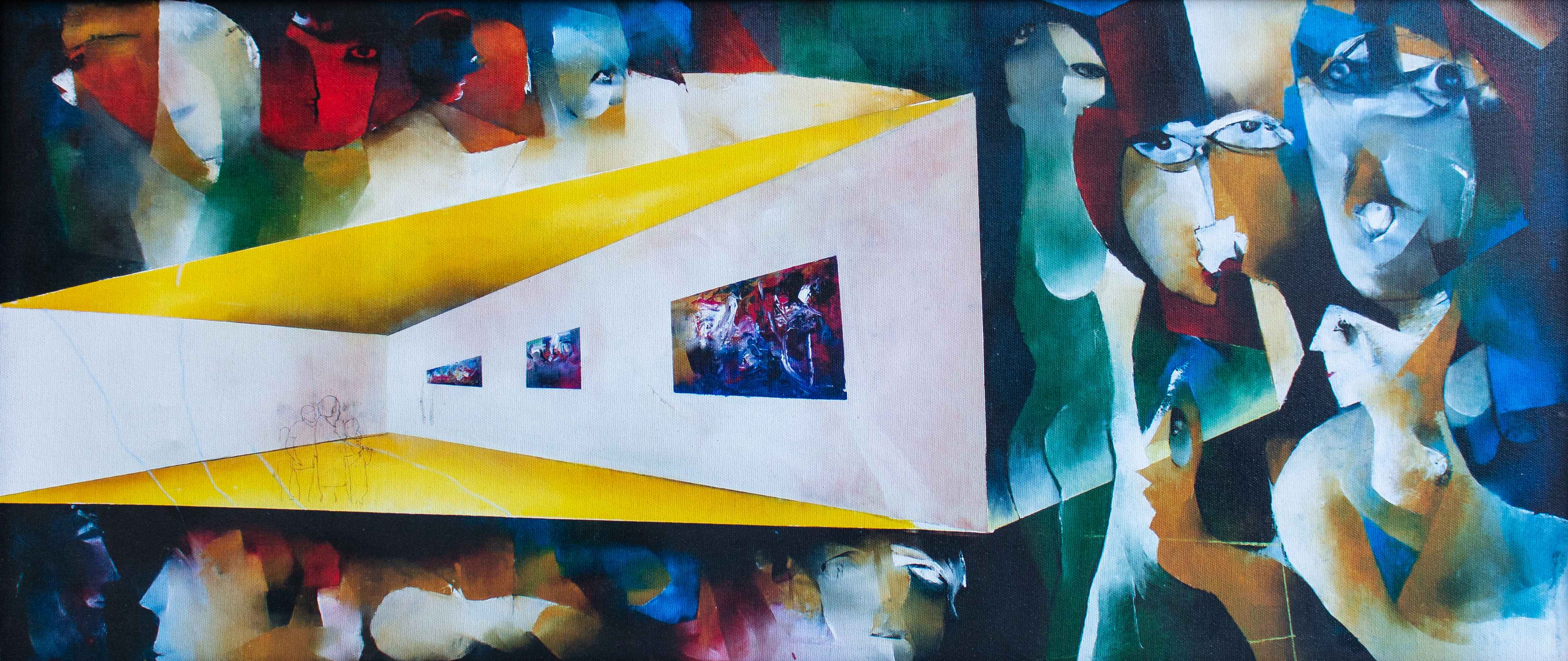 Raiz Rafi Riaz Rafi | 14 x 33 inches – ArtKaam Gallery