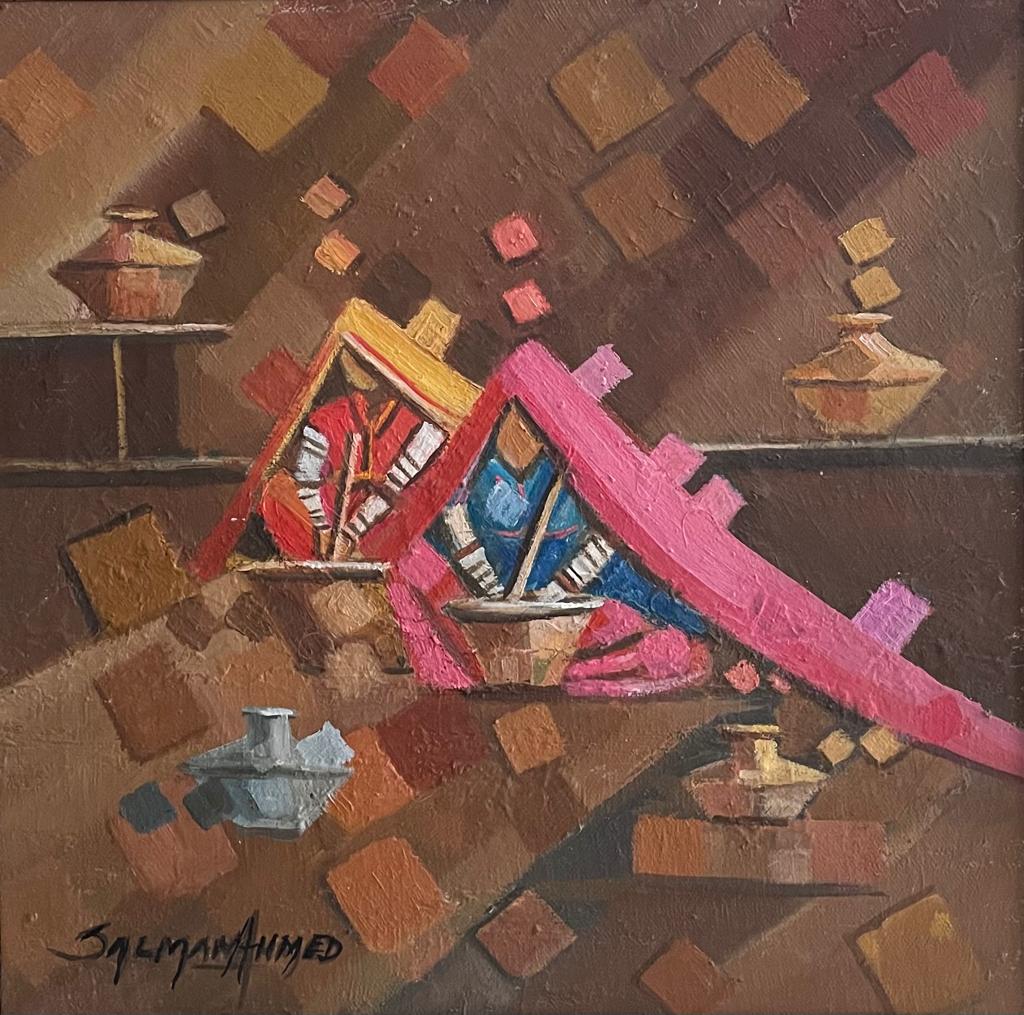 Salman Ahmed | 12 x 12 inches