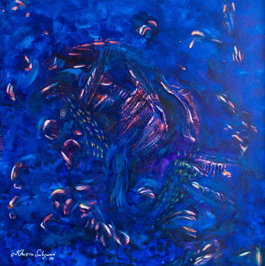 Vibrant | Khusro Subzwari | 30 x 30 inches