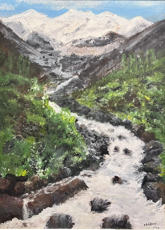 Rakaposhi | Najmi Hasan | 30 x 42 inches