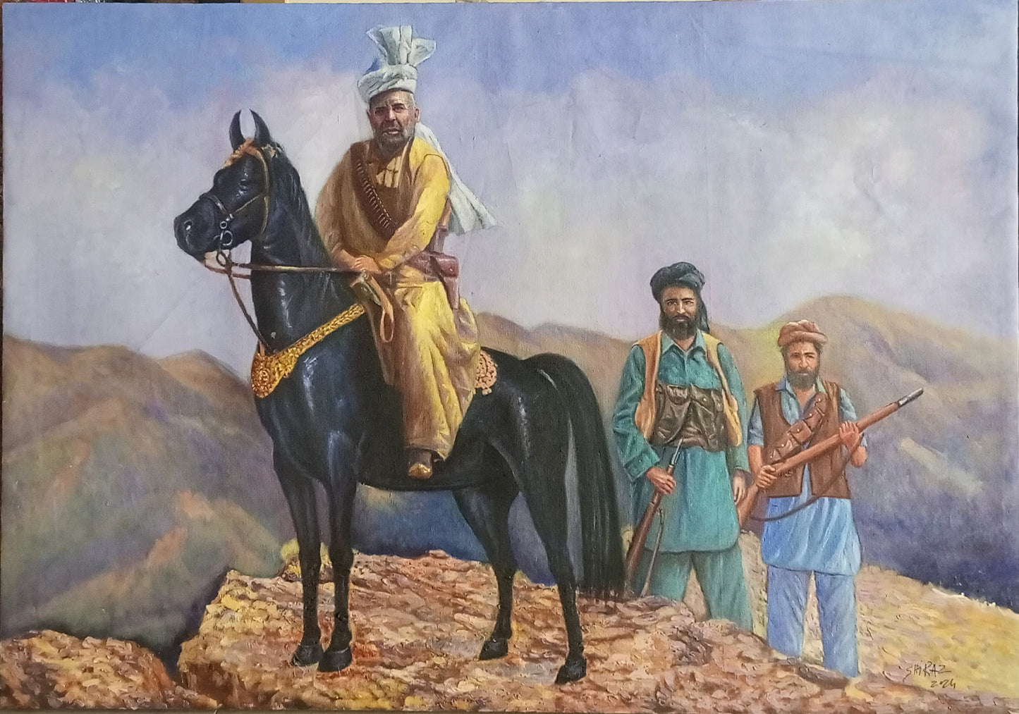 Shiraz Ashraf | 32 x 45 inches