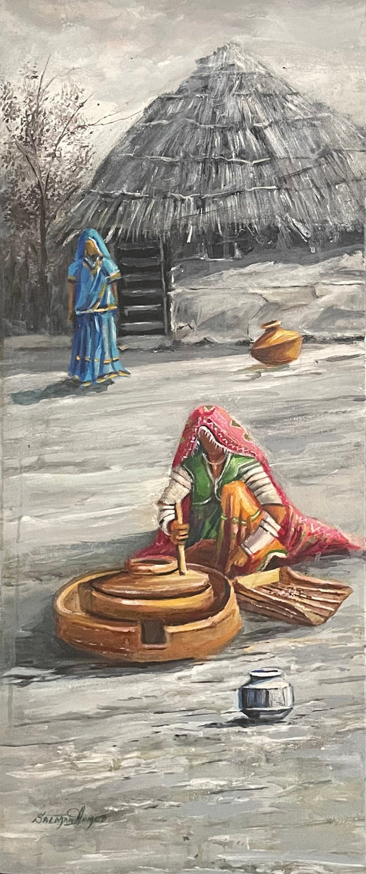 Salman Ahmed | 12 x 30 inches