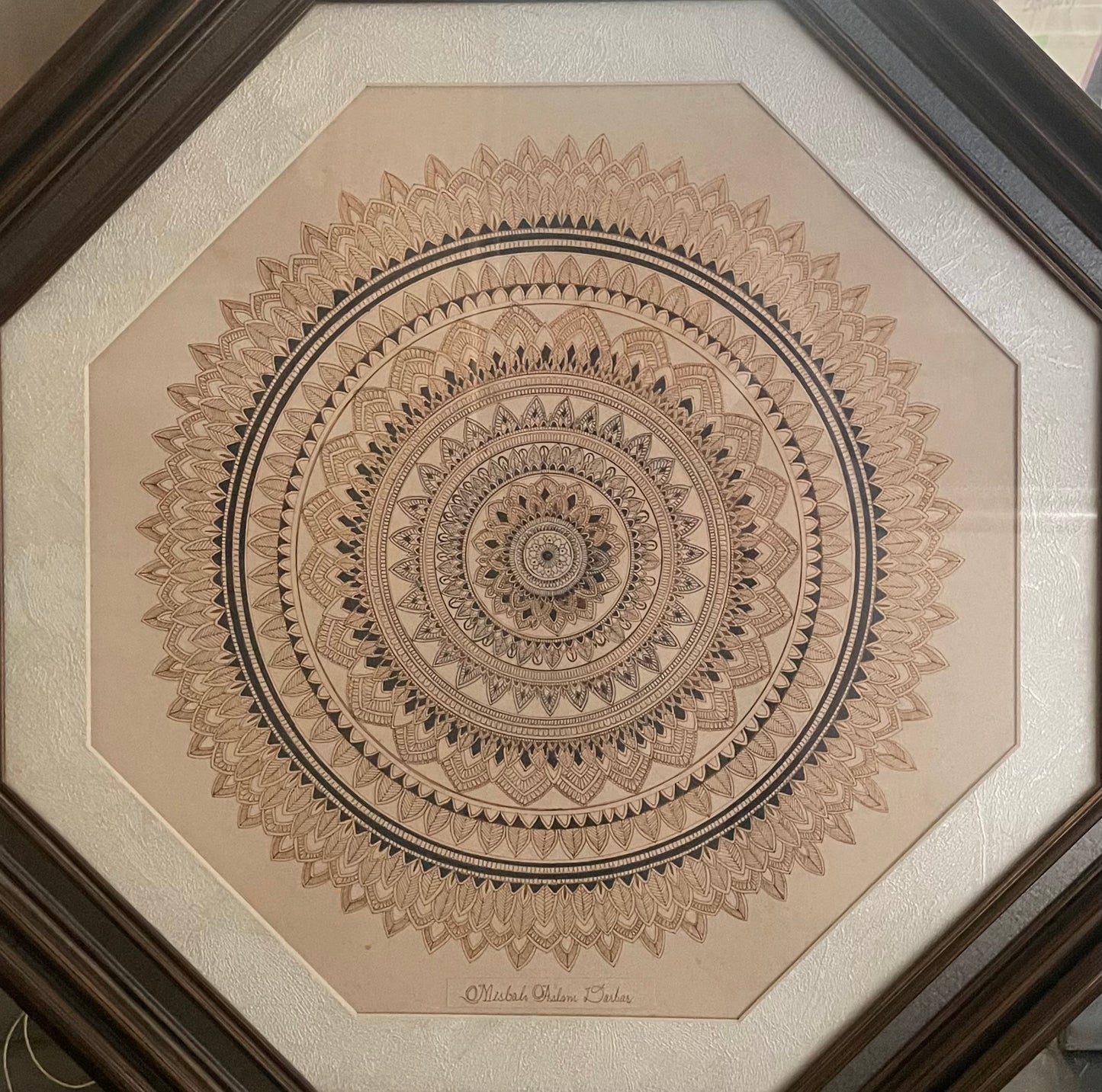 Misbah Aslam Darbar | 20 x 20 inches