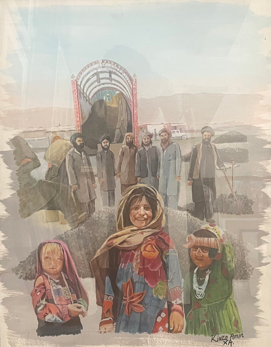 Kinza Amin | 22 x 28 inches