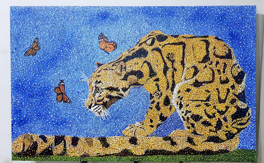 Tiger | Adnan Khan | 28 x 44 inches