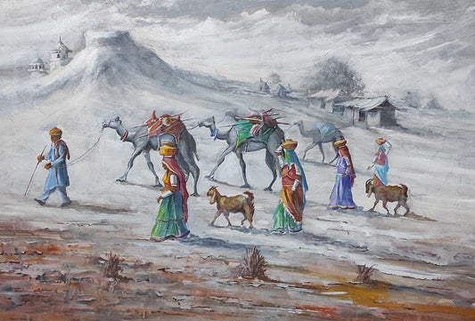 Salman Ahmed | 24 x 35 inches
