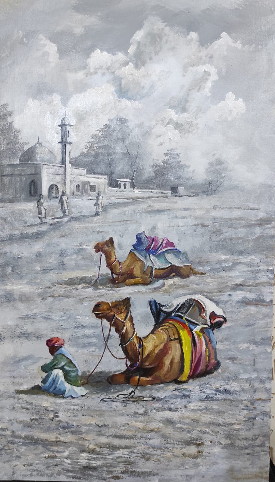 Salman Ahmed | 17 x 30 inches