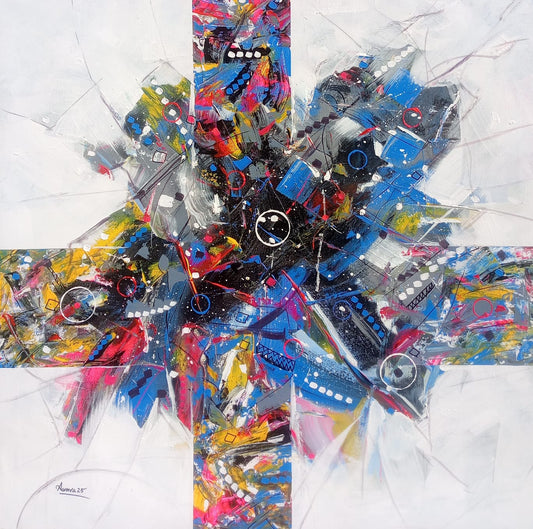 Aamra Zainab | 36 x 36 inches