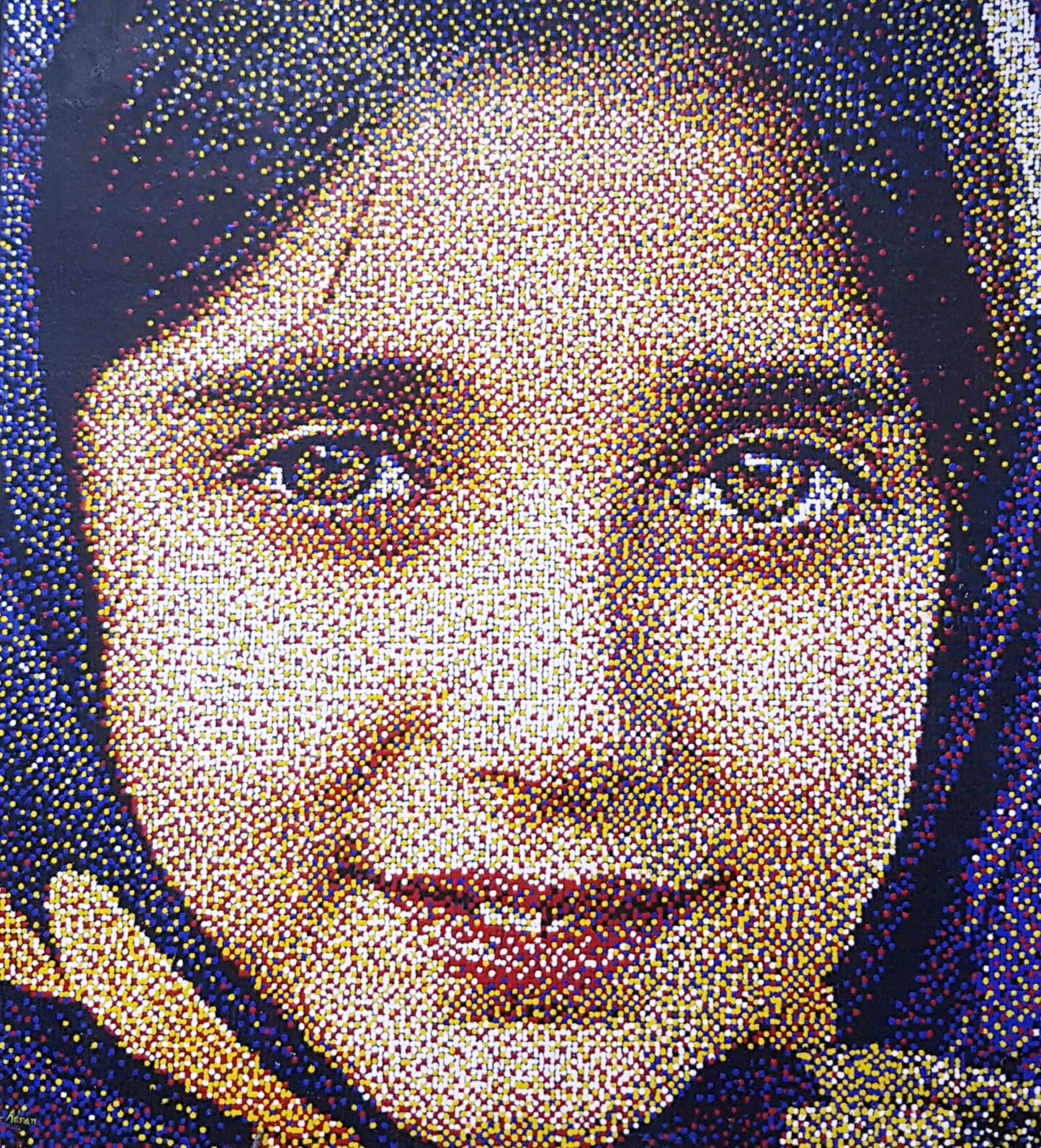 Golden Smile 4 | Adnan Khan | 38 x 42 inches