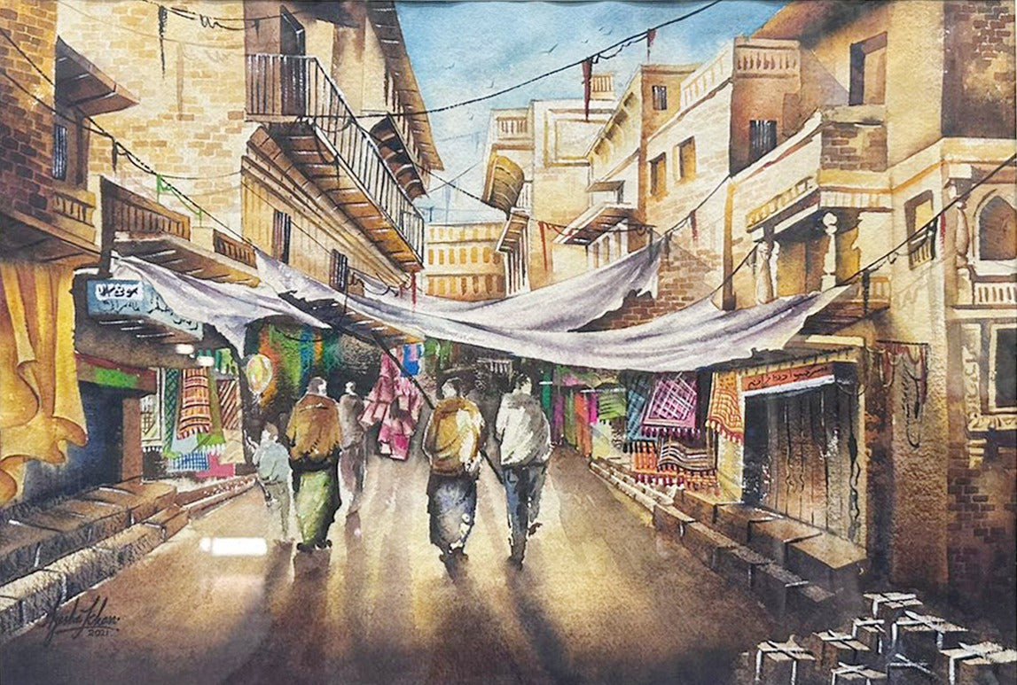 Ayesha Khan | 14 x 20 inches